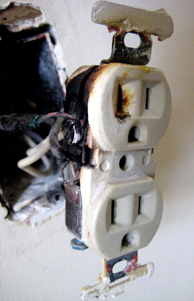 burned up plug